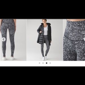 LULULEMON WUNDER UNDER FULL ON LUXTREME HIGH RISE
